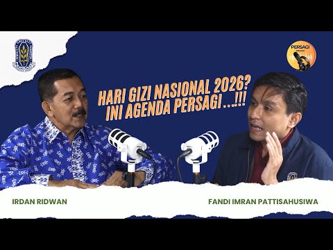 Hari Gizi Nasional 2026?? Ini Agenda PERSAGI Provinsi Sulawesi Utara!!! | PERSAGI Provinsi Sulawesi Utara PODCAST Eps. 16